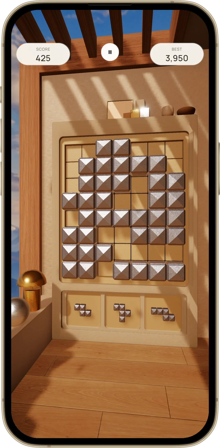 Stramino iron material gameplay board